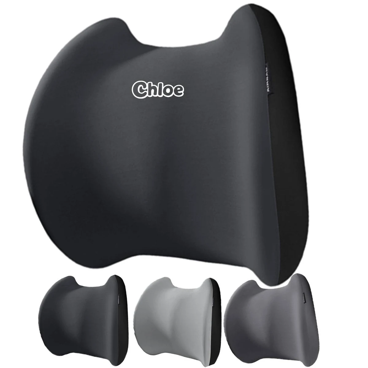 Detachable Memory Foam Car Back Cushion 1