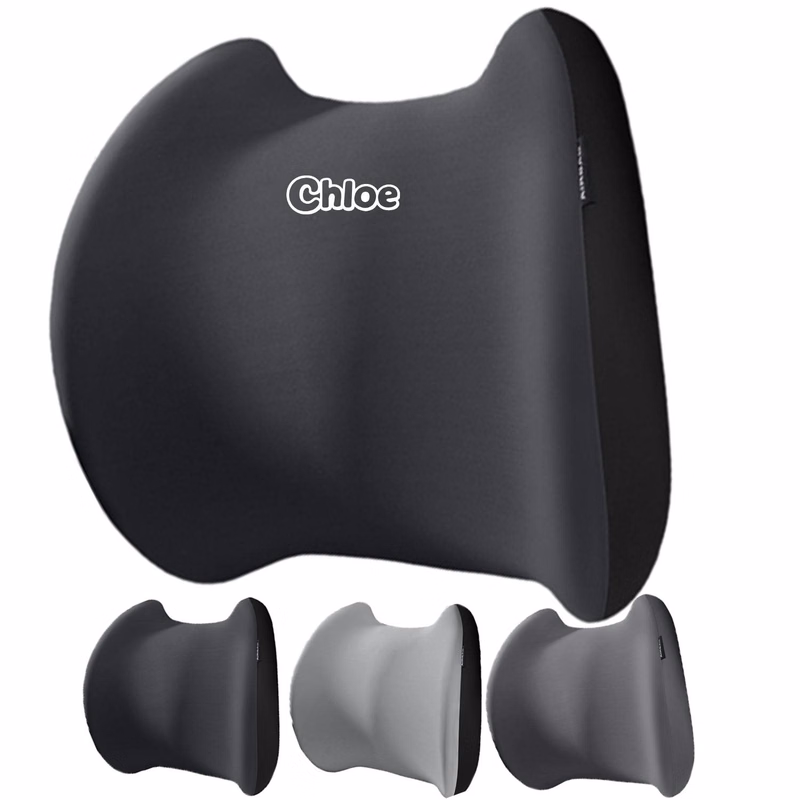 Detachable Memory Foam Car Back Cushion