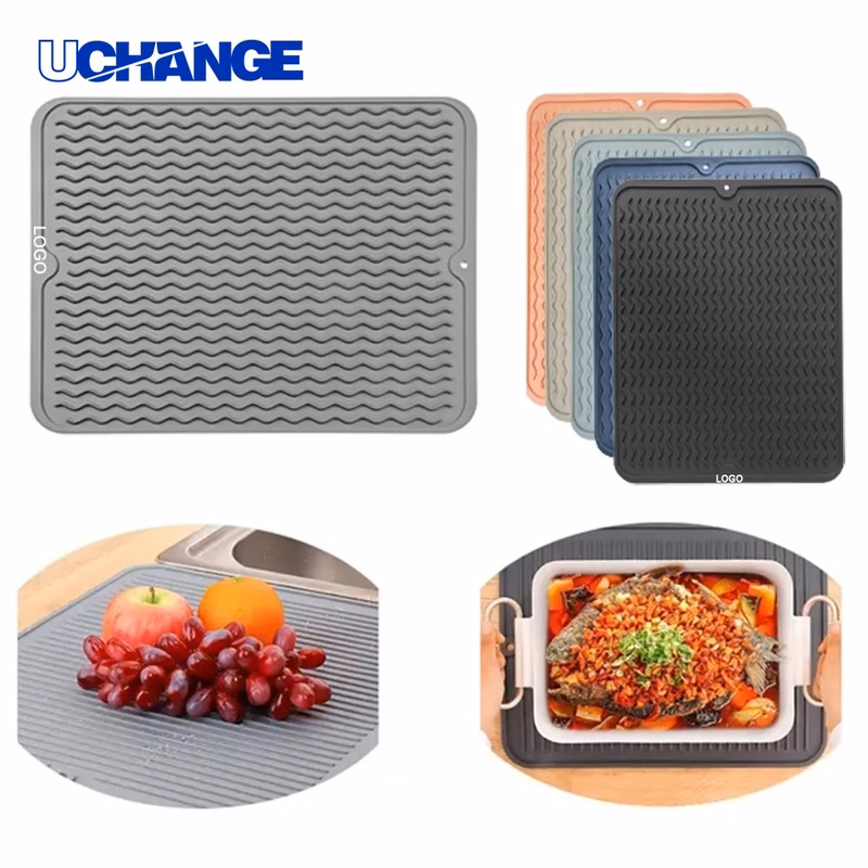 Silicone Dish Drying Mat Multi-Purpose Kitchen Surface
