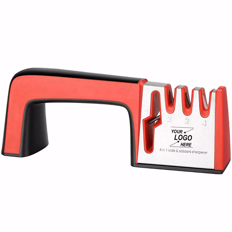 4-in-1 Professional Stainless Steel Knife Sharpener