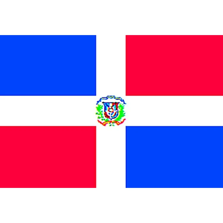 Dominican Republic Flag - 2' x 3' - Nylon without Seal 1