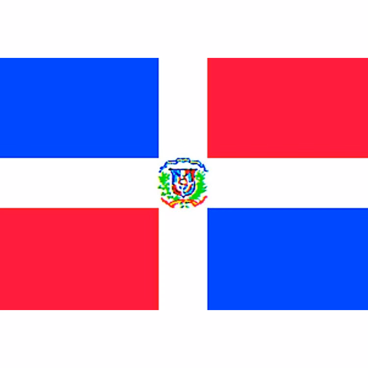 Dominican Republic Flag - 2' x 3' - Nylon without Seal