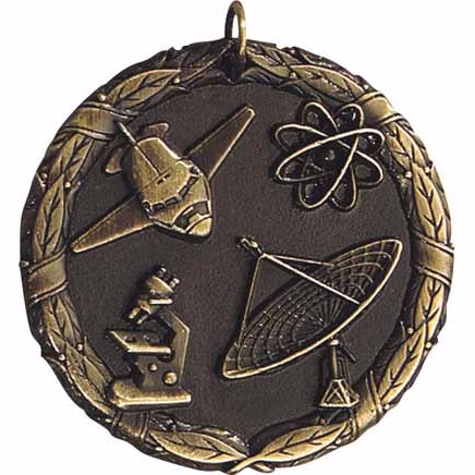 Science XR200 Series Medal, 2"