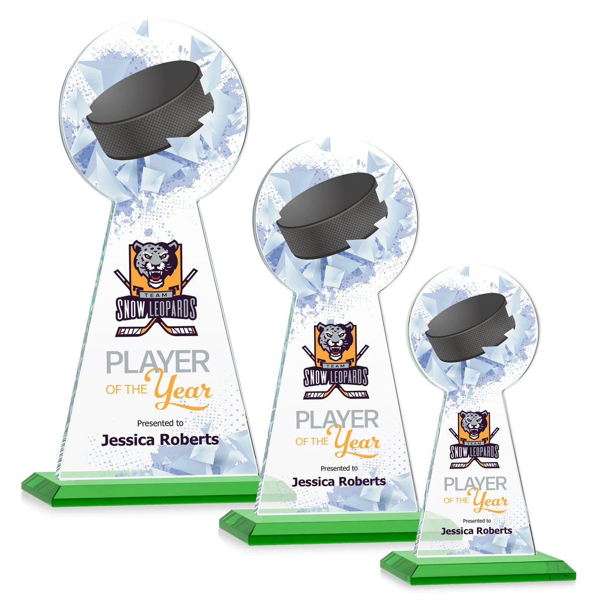 Edenwood Hockey VividPrint™ Award - Green 1