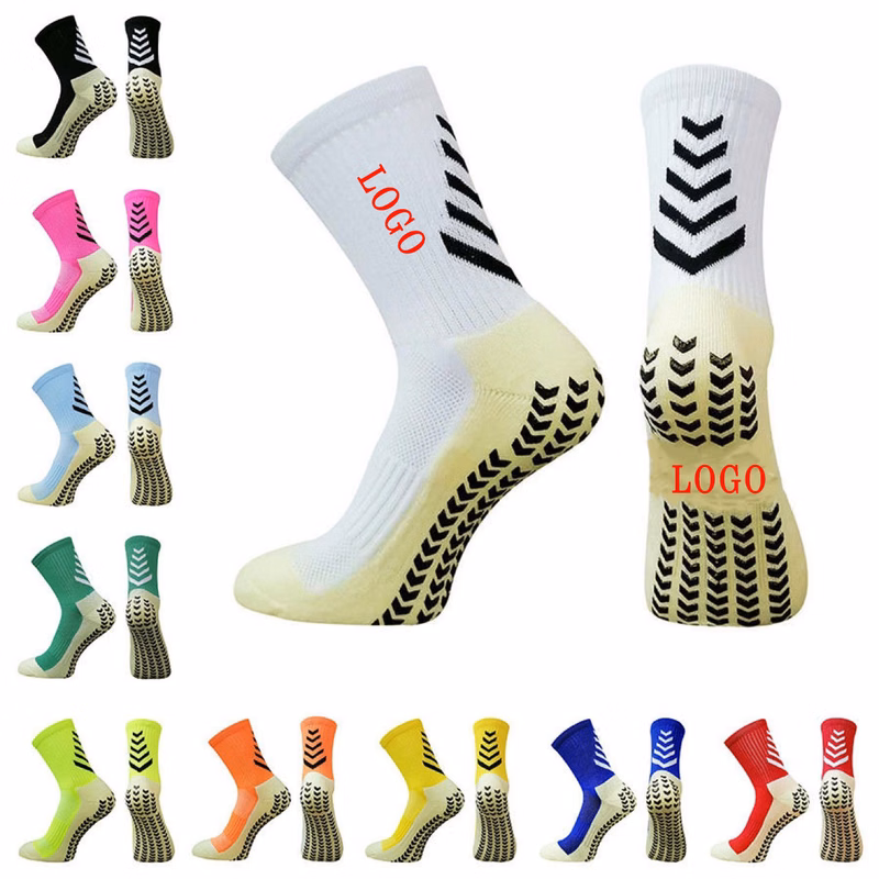 CustomNon Slip Sticky Grips Socks Anti-Skid Yoga Slipper Socks