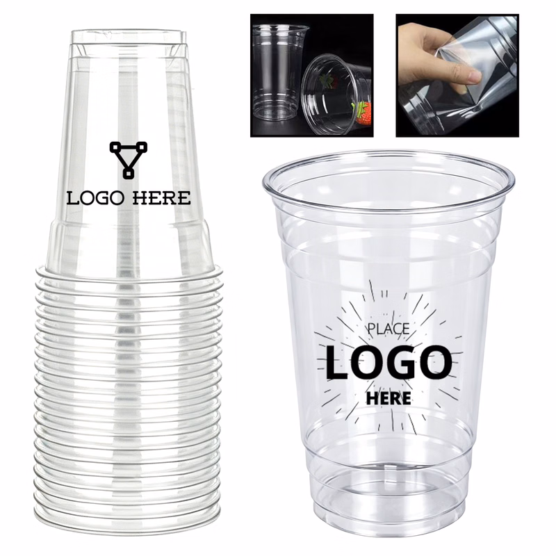 24oz All-Over Imprint Clear Event Cup
