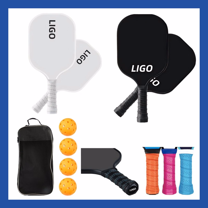 Custom Fiberglass Pickleball Paddle with Free Bag