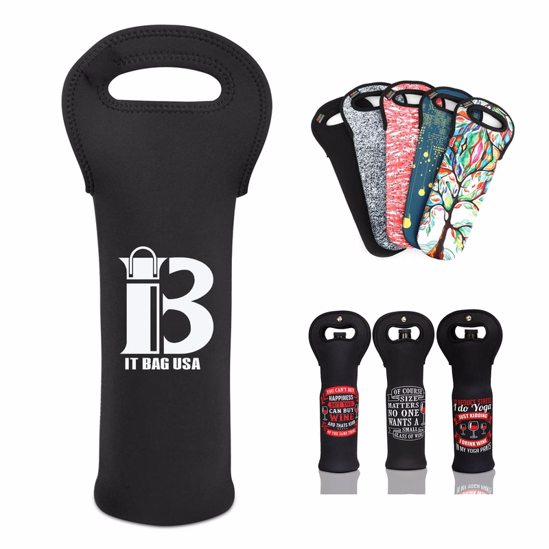 Portable Neoprene Wine Tote Holder