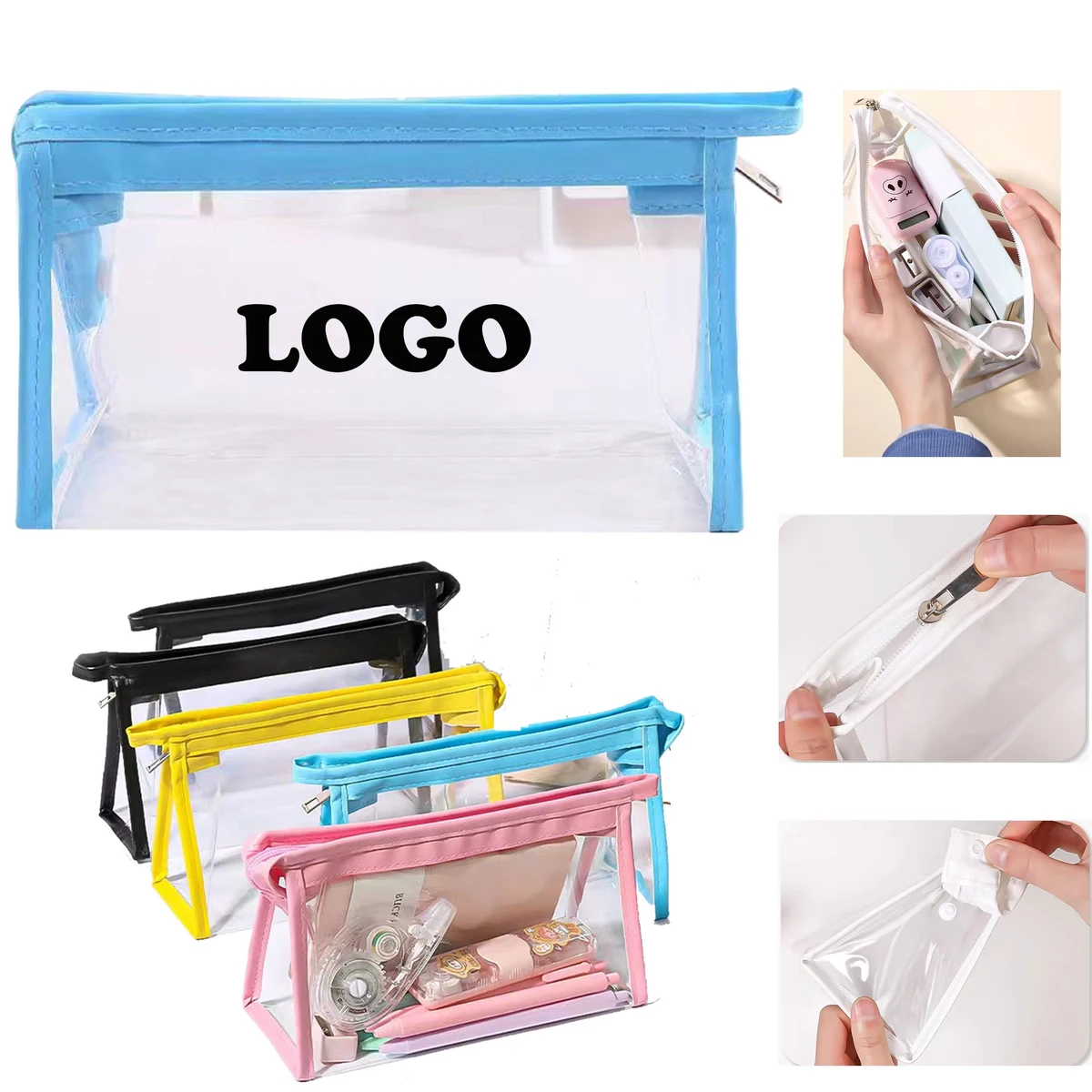 MOQ 10 pcs Transparent Organizer Pouch 1