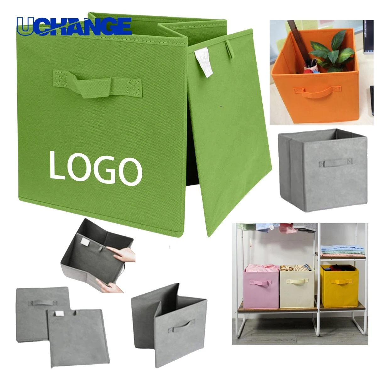 Decorative Fabric Storage Box 1