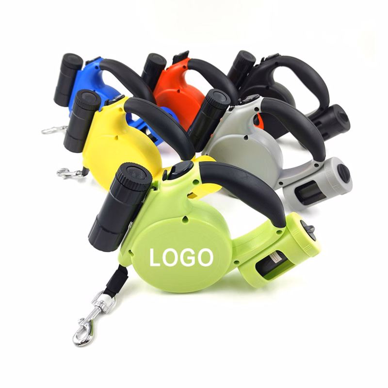 Pet Retractable Leash with Flashlight