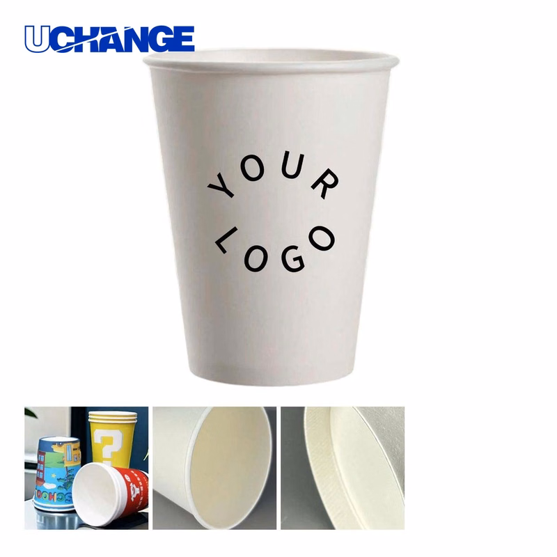 Disposable Paper Cups Drinkware for Cafes and Offices