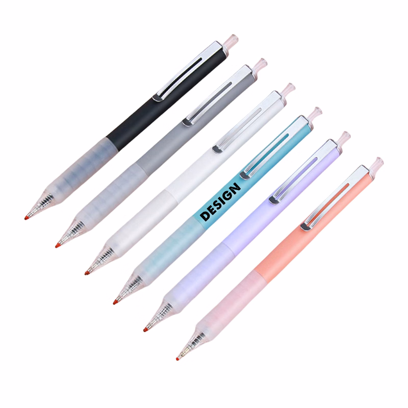 Soft Rubberized Ballpoint Pens
