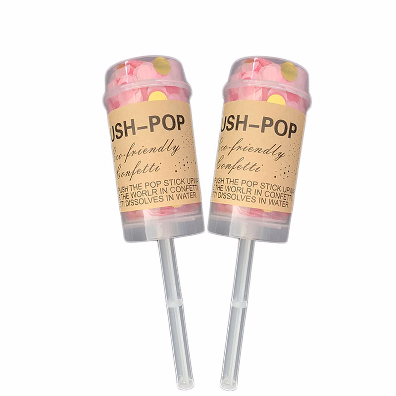 Push Pop Confetti Poppers