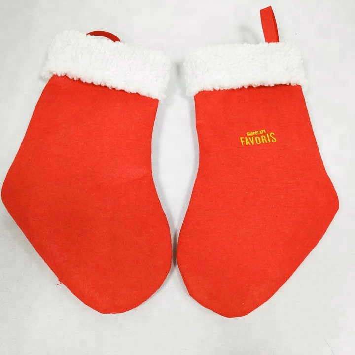 Santa Decoration Socks