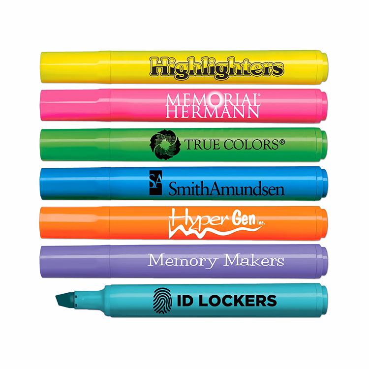 Brite Spots Jumbo Fluorescent Highlighter - USA Union Made