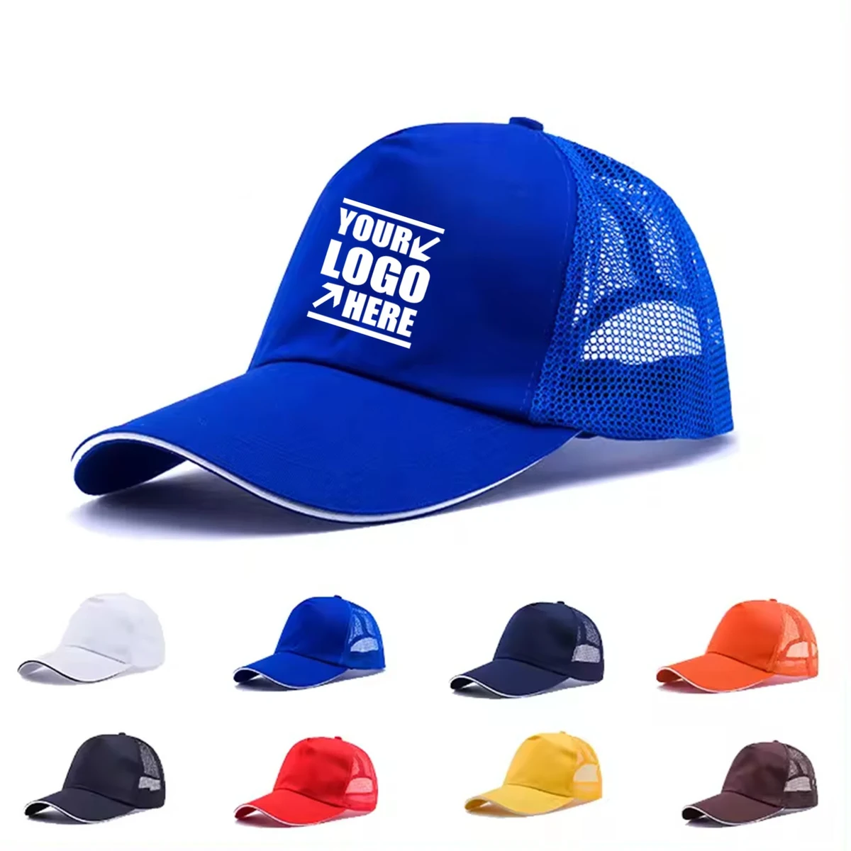 Polyester Cotton Back Trucker Cap 1