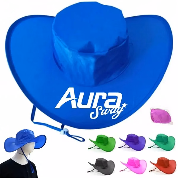Custom Foldable UV Blocking Sun Hat Lightweight — Outdoor & Travel Essential