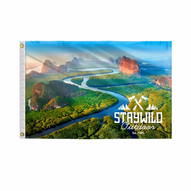 Custom Digital Print Flag 2' x 3' Nylon