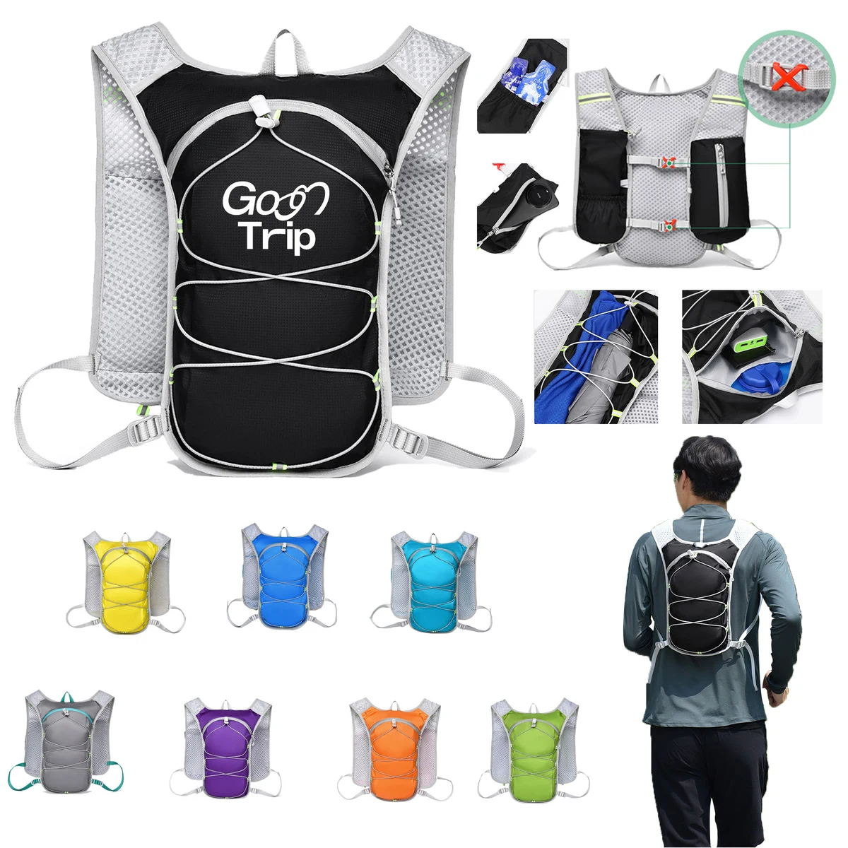 Large Capacity Cycling Backpack 1