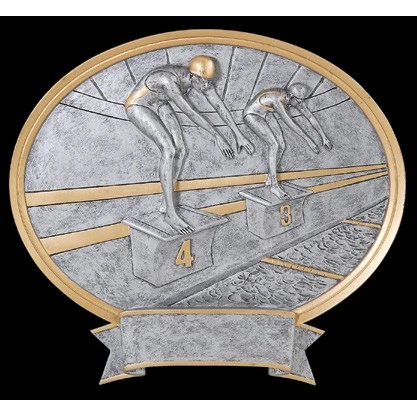 Swimming Female Legend Plate 1