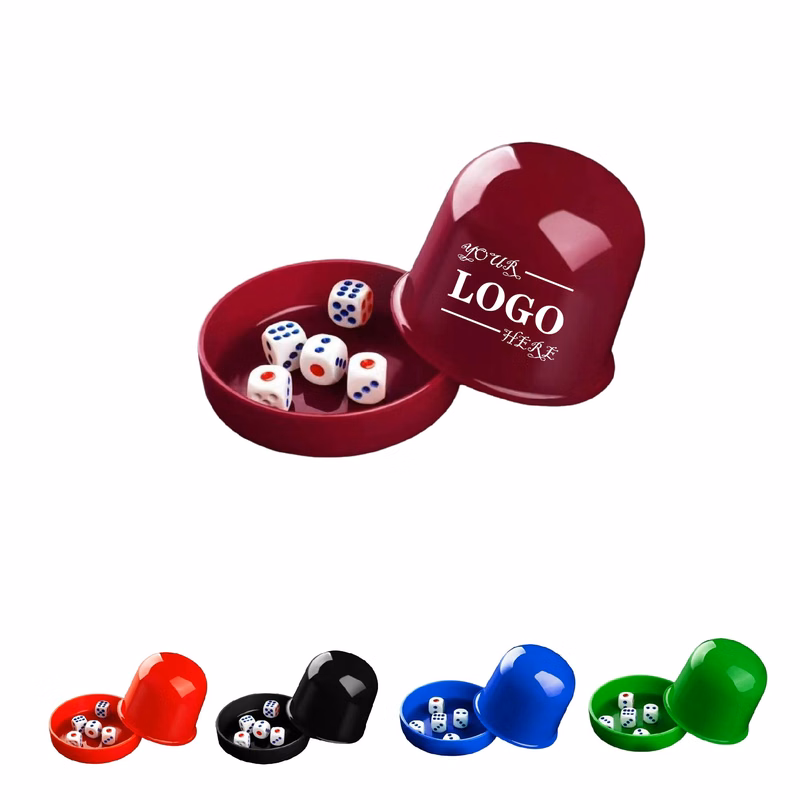 MOQ 10 pcs Drinking Game Dice Box