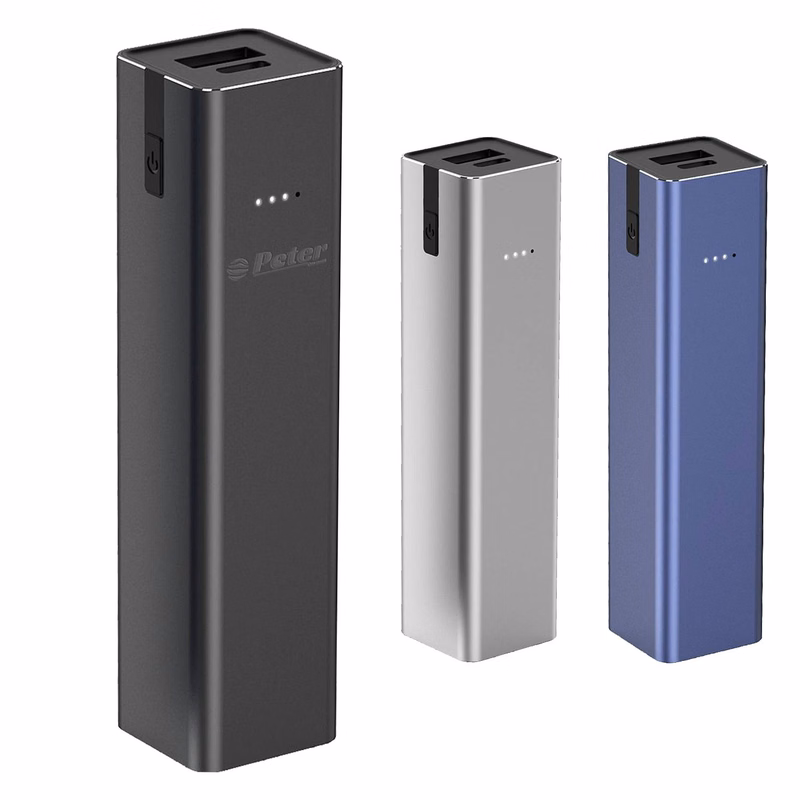 5000mAh Aluminum Alloy Mini Portable Power Bank