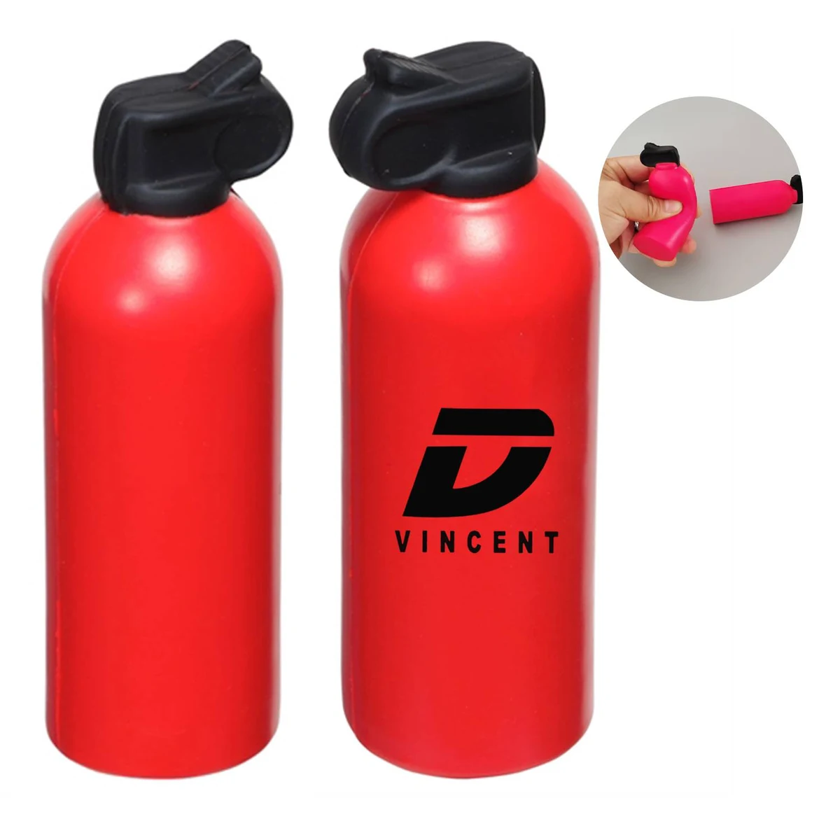 PU Mini Fire Extinguisher Stress Reliever Toy 1