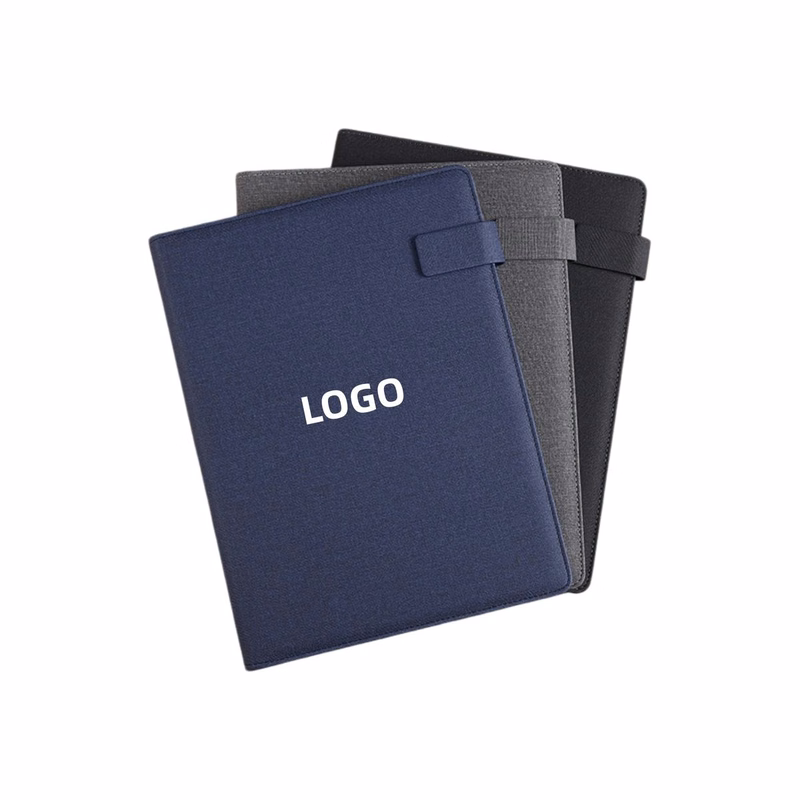 A4 Multifunctional Magnetic Fabric Folder MOQ10