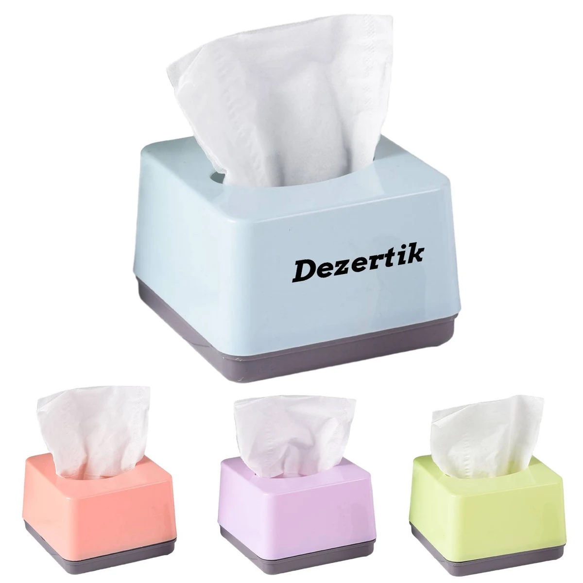 Thick small tissue box for home living room 1