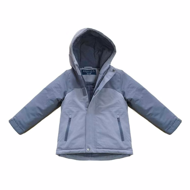 America's Suppliers Color Block Jackets Gray 2T-5T