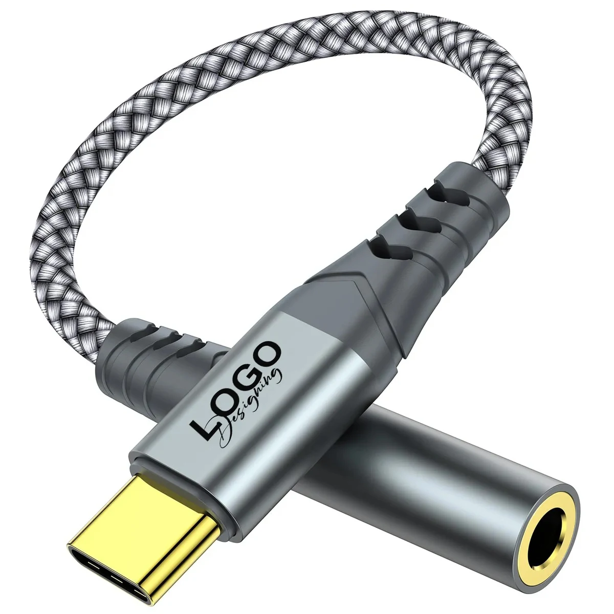 USB Type C to 3.5mm Female Headphone Jack Adapter 1