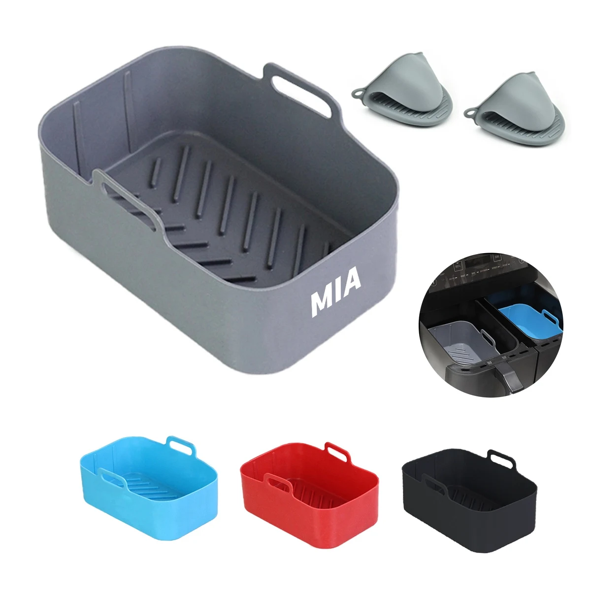 Air Fryer Silicone Pan Pad 1