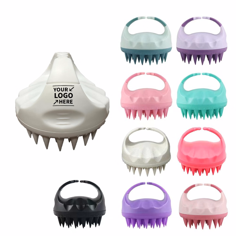 Soft Silicone Comb for Scalp Massage