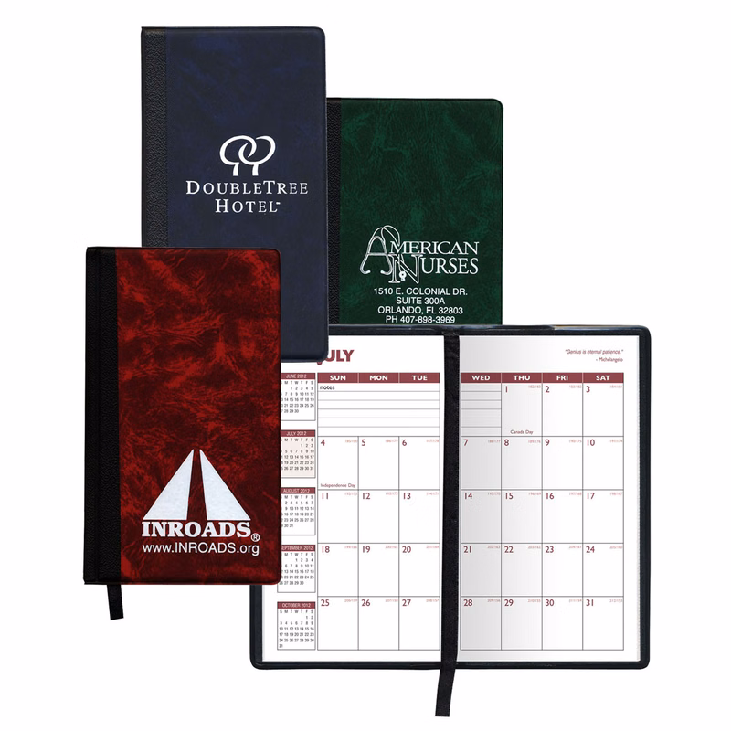 Academic Florence Designer Hard Cover Planner / 2 Color Insert
