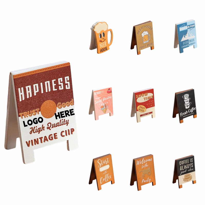 Cute Small Size Wooden Hung For Decoration