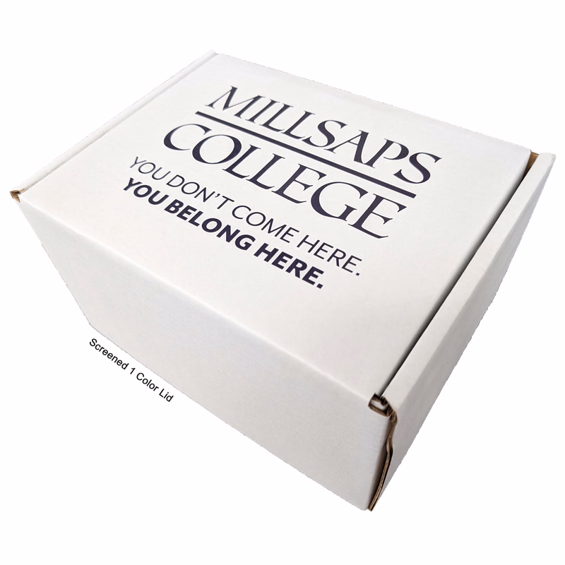 10" X 8" X 6" - B-Flute Outside Tuck Box