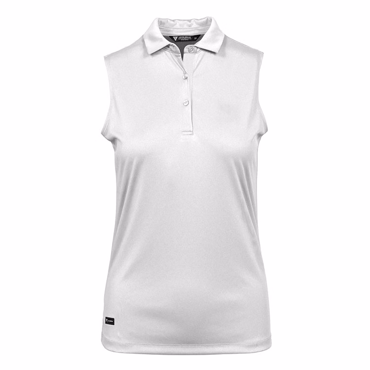Levelwear Ladies Venice Sleeveless Polo