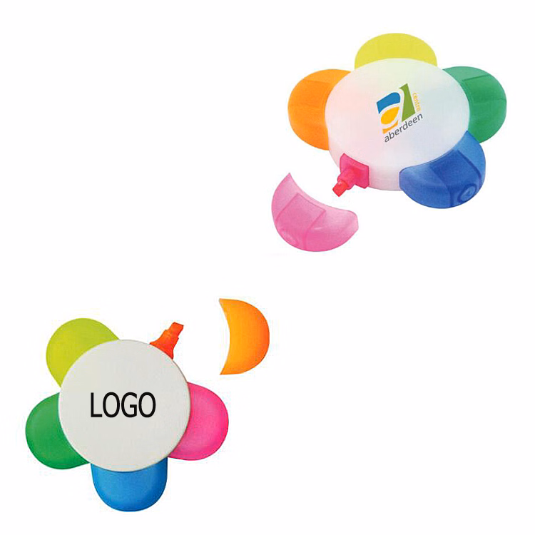 Flower Shaped Highlighter Pen