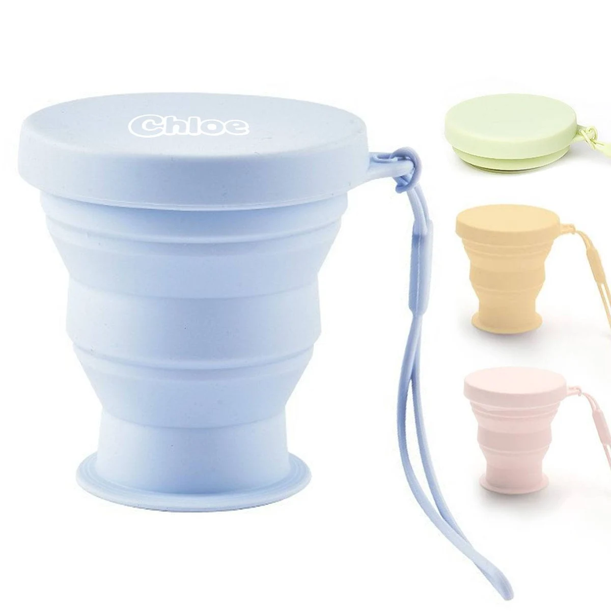 7oz Collapsible Food Grade Silicone Cup 1