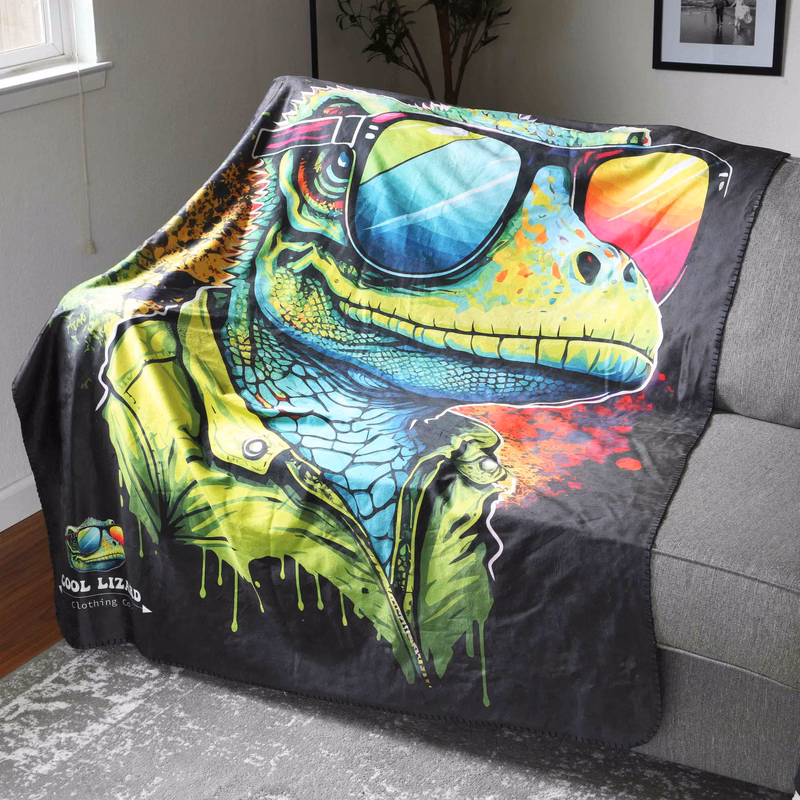 Soft Sublimated Microfiber Blanket (60''x50'')