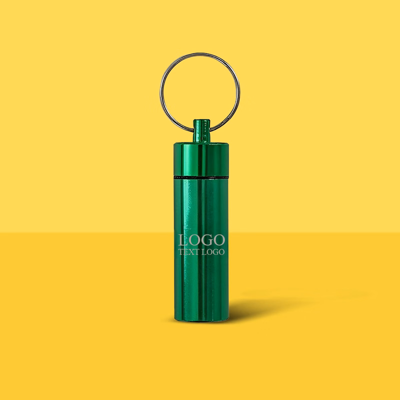 Waterproof Pill Box Keychain