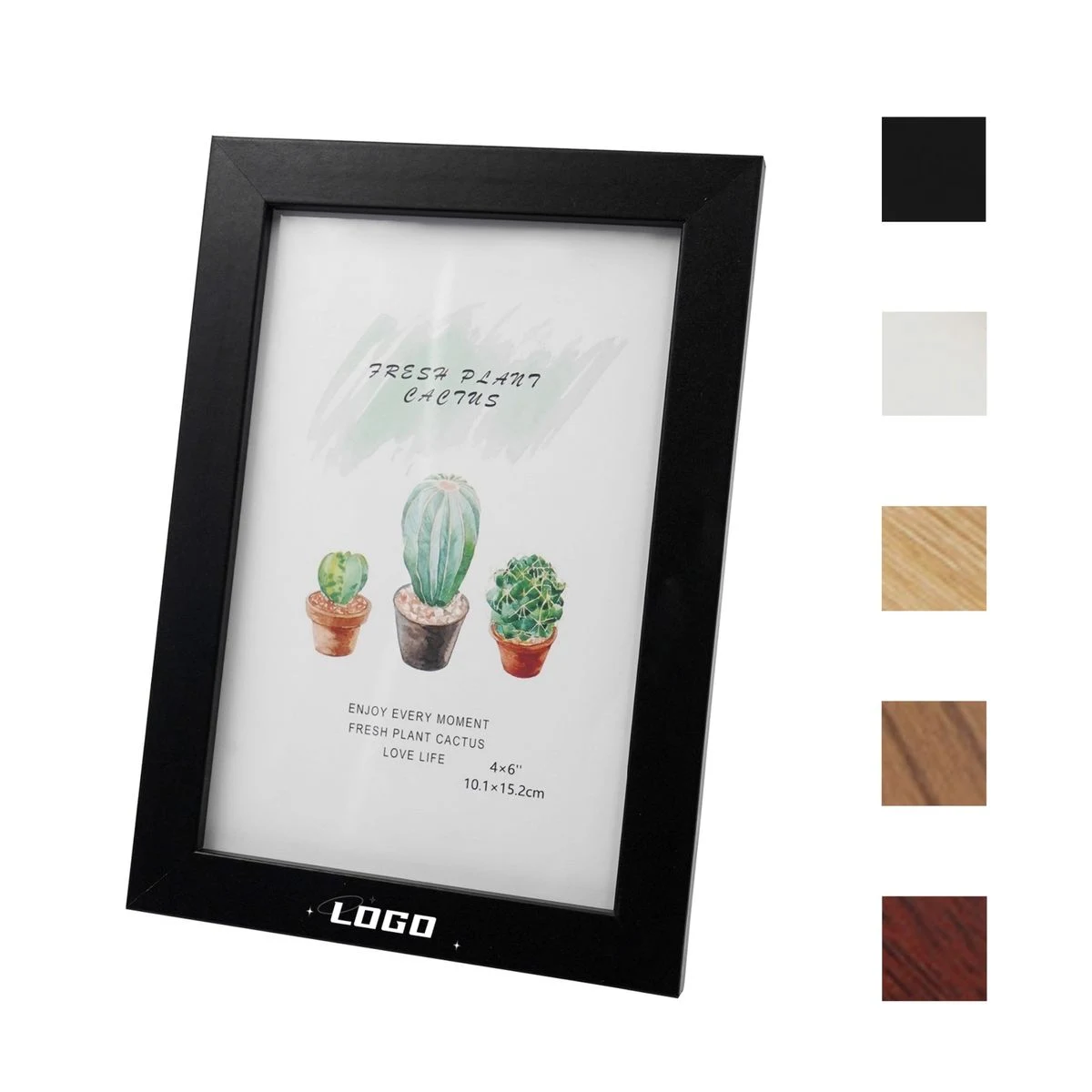 4.8"x6.8" Wood Photo Frame 1