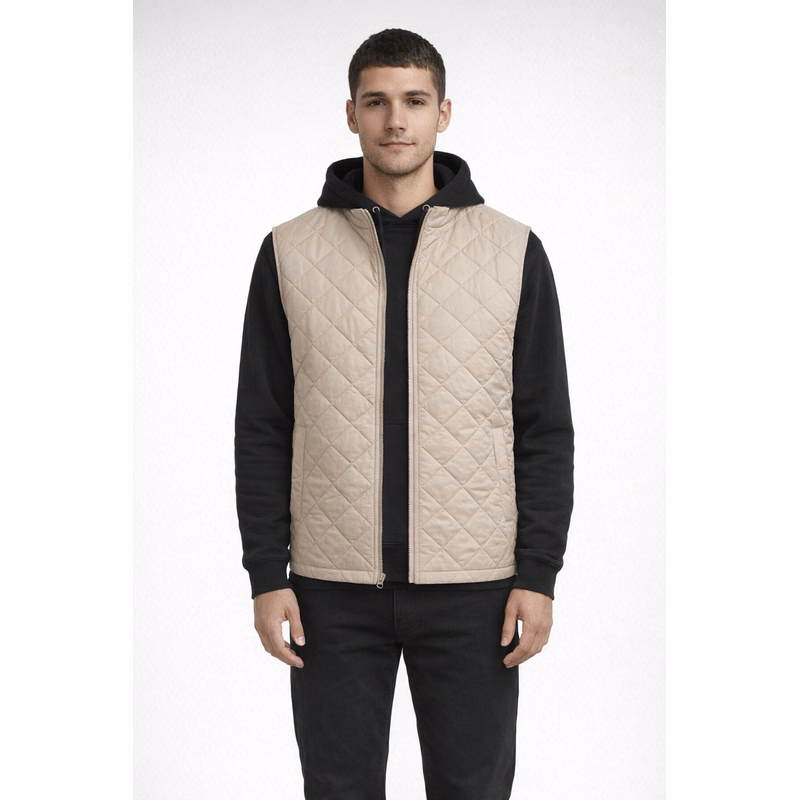 WEATHERPROOF VINTAGE DIAMOND QUILT VEST