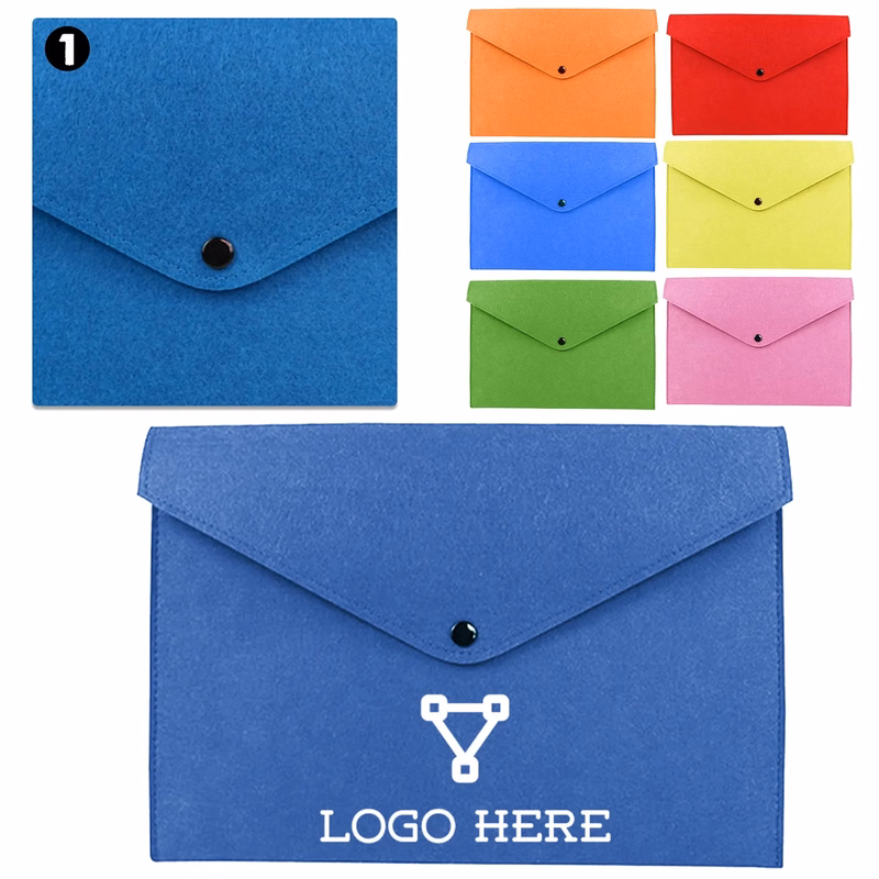 Velvet-Touch Document Envelope Folder