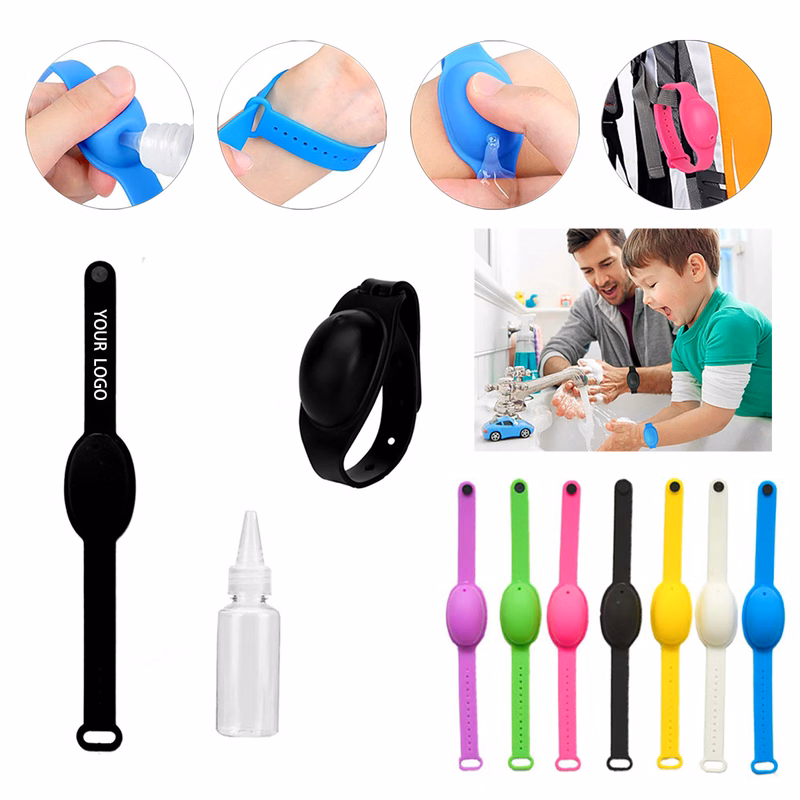 Silicone Hand Sanitizer Dispenser Bracelet