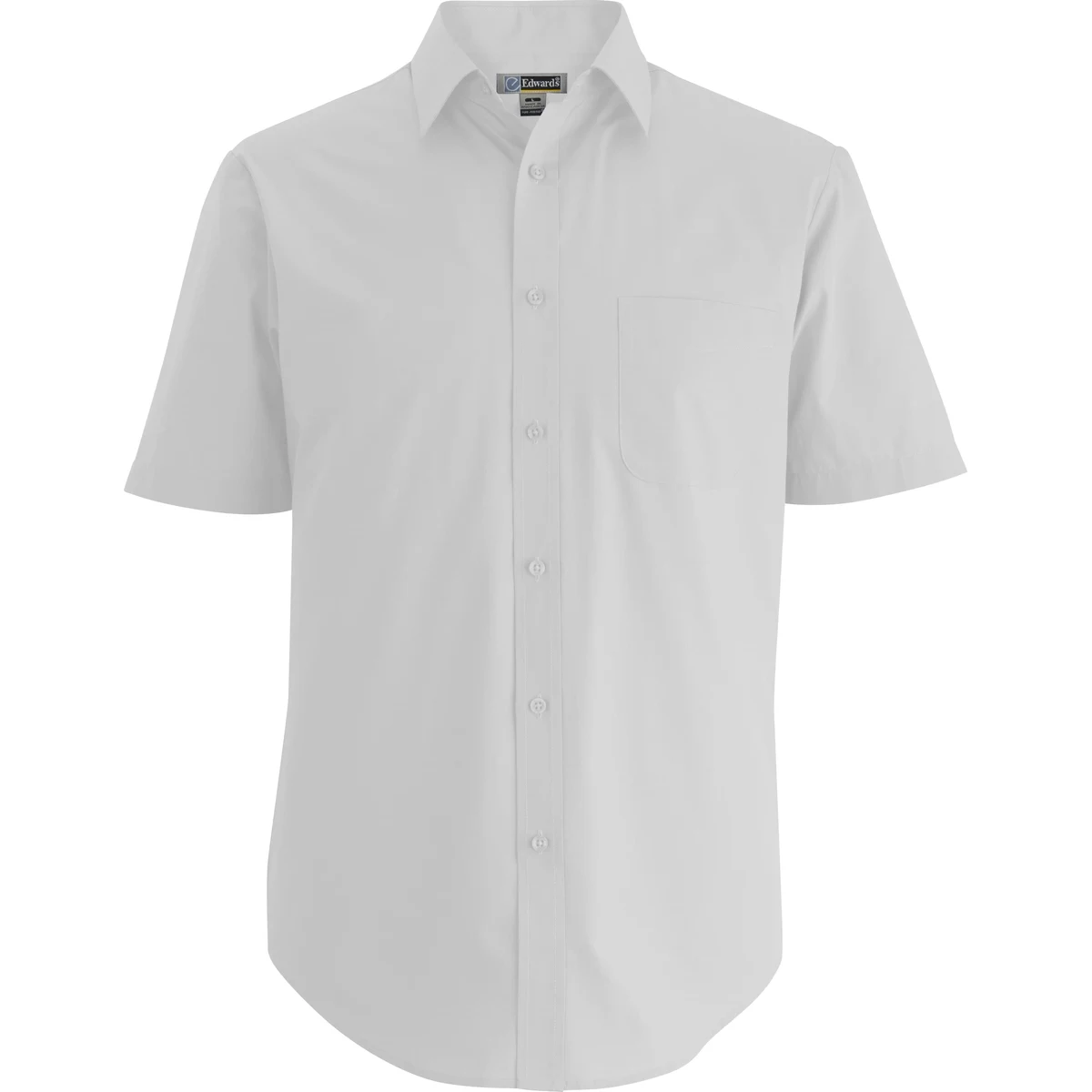 Essential Broadcloth Short Sleeve Mens Shirt 1