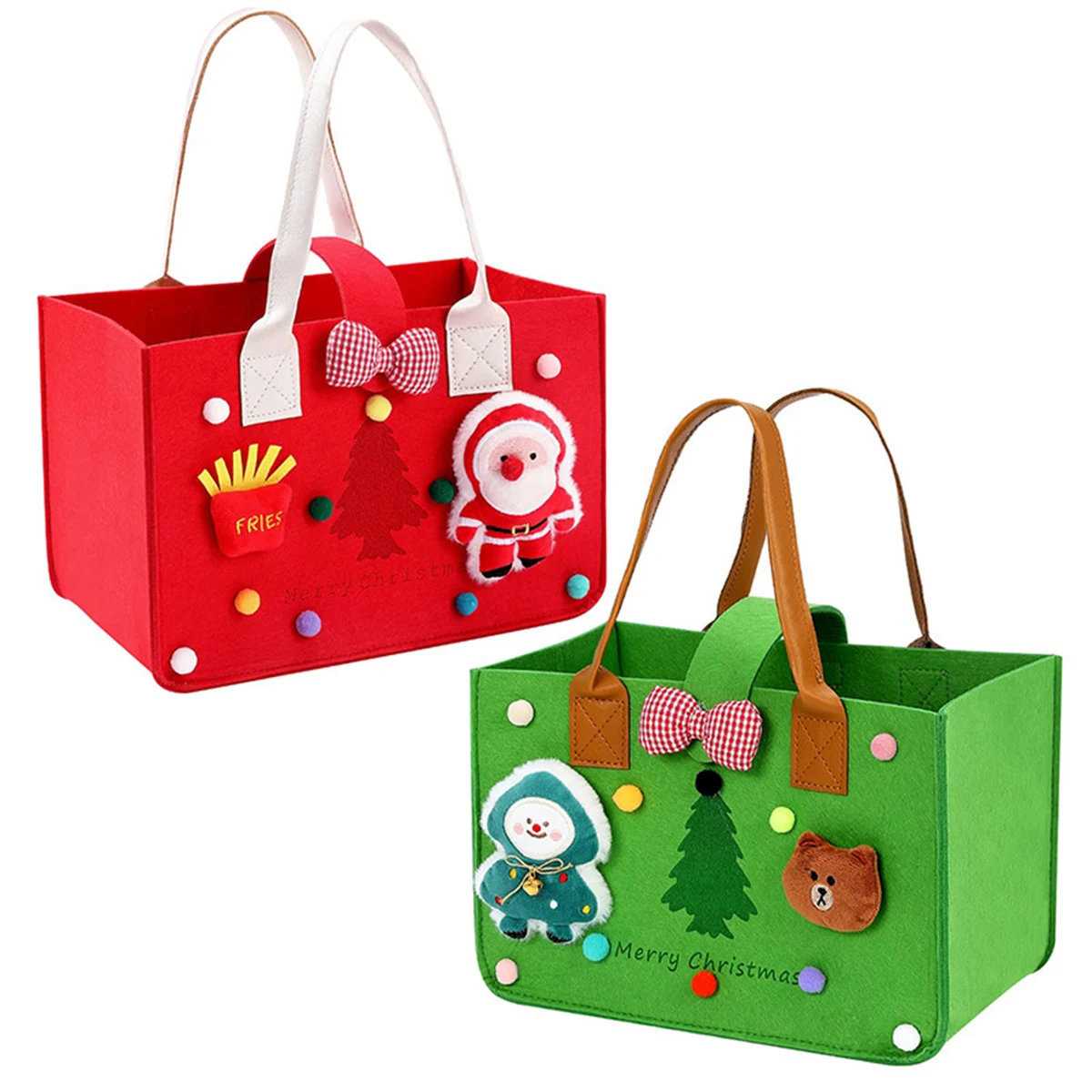Christmas Felt Gift Bags 1