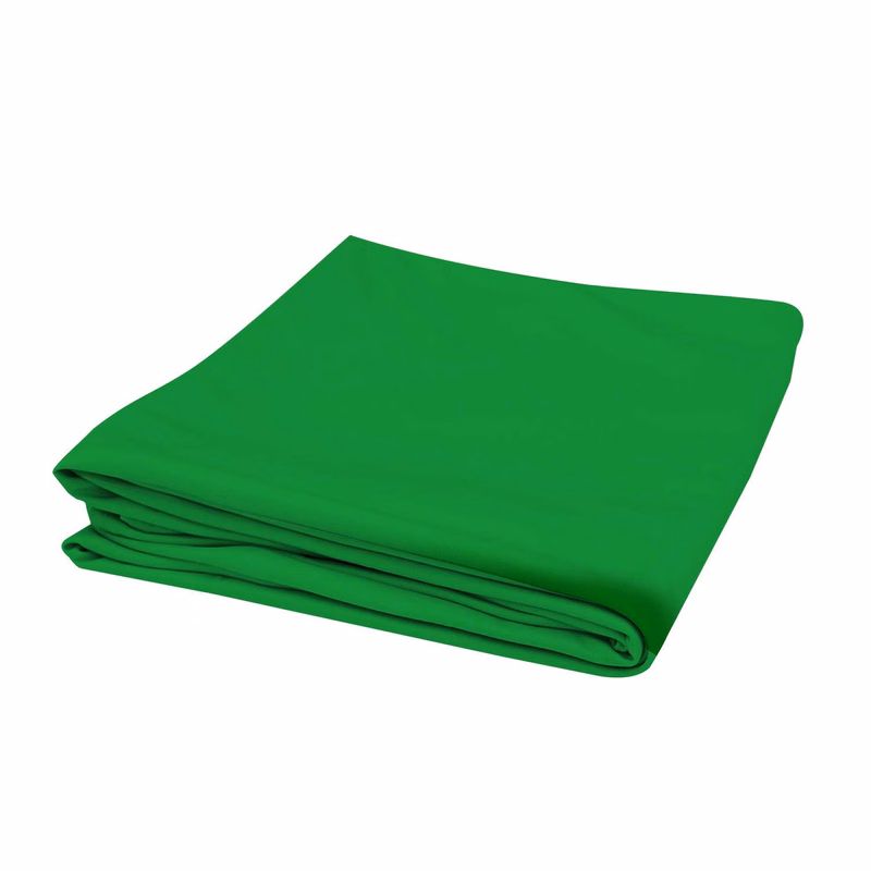 4'W x 90"H EuroFit™ Straight Wall Green Screen Cover