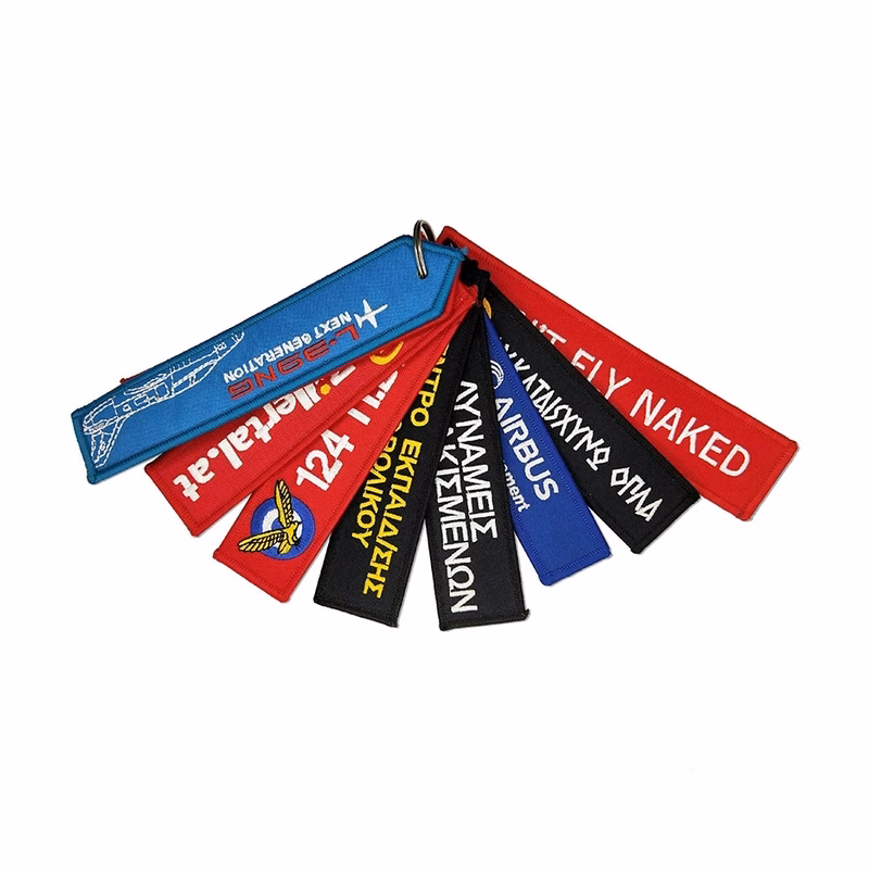 Custom Embroided Key Tag